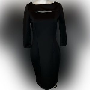 Calvin Klein Slit Bib Dress